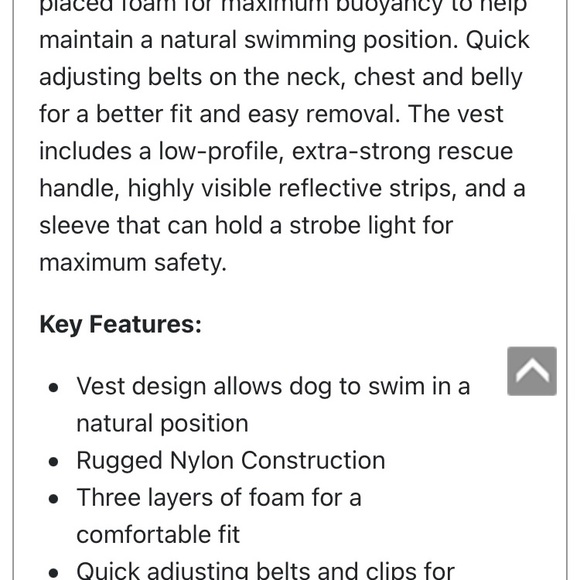 KONG–AquaPro Pet Life Jacket XS - Picture 4 of 4